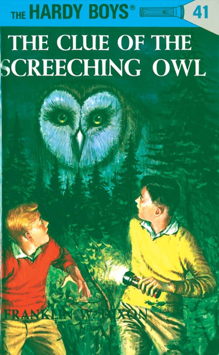The Clue Of The Screeching Owl (Hardy Boys, Book 41)-used