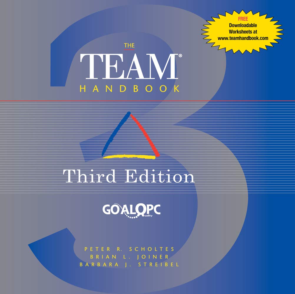 The Team Handbook Third Edition,Used