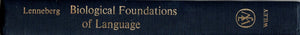 Biological Foundations Of Language,Used