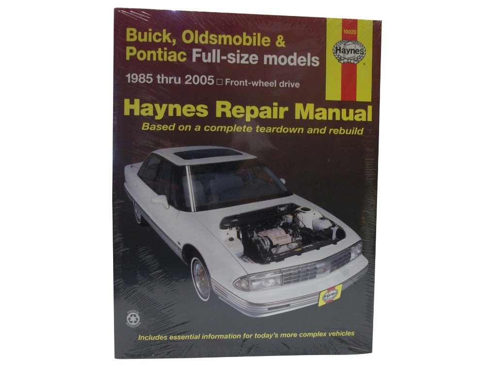 Haynes Repair Manual (Buick, Oldsmobile & Pontiac Full Size Models, 19852000)
