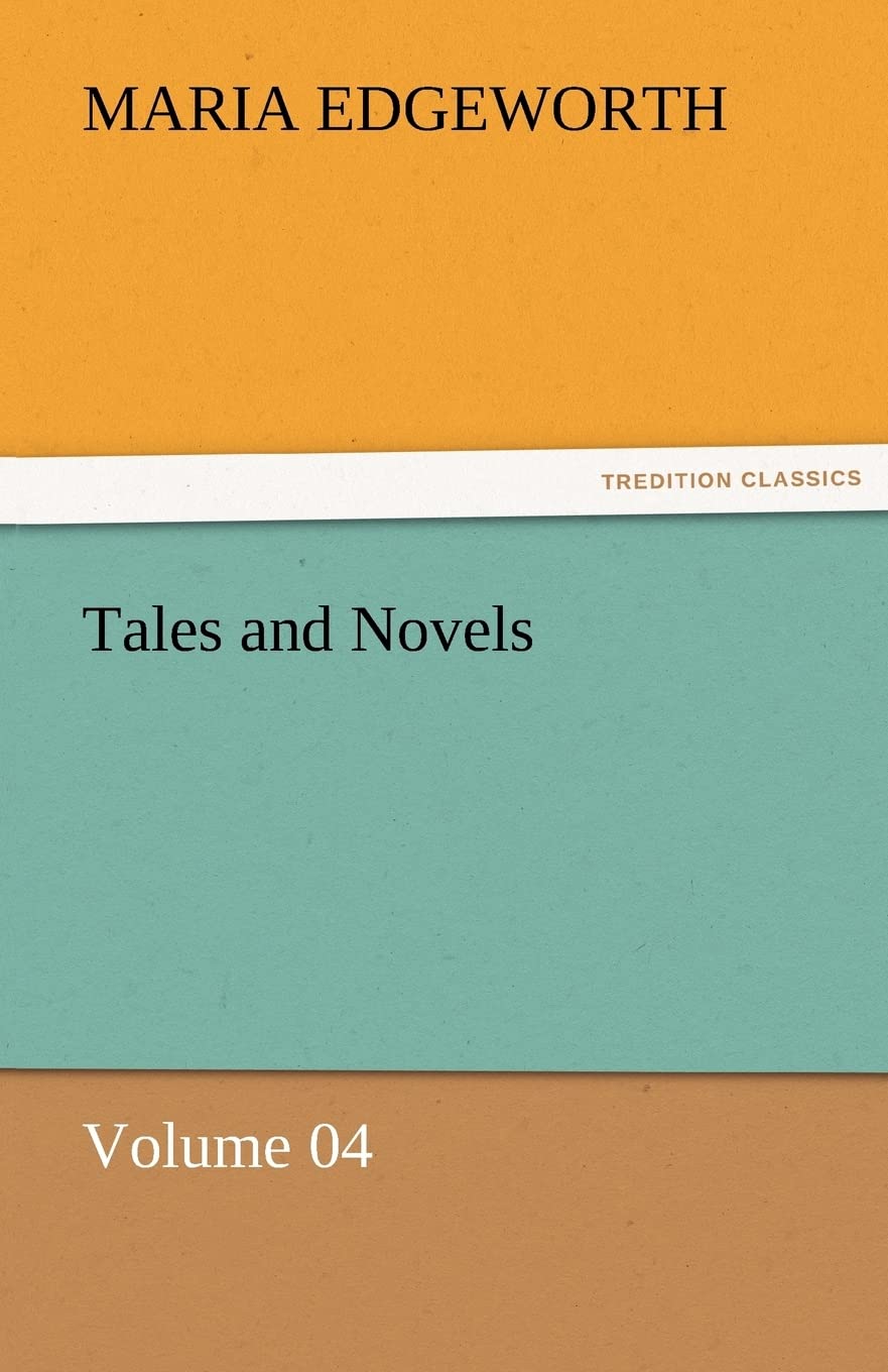 Tales and Novels  Volume 04,Used