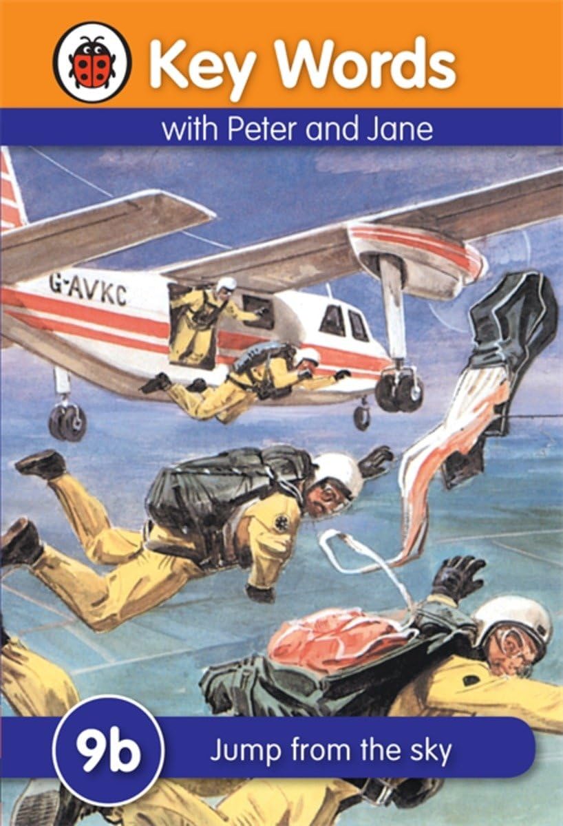 Key Words with Peter and Jane #9 Jump From the Sky Series B,Used