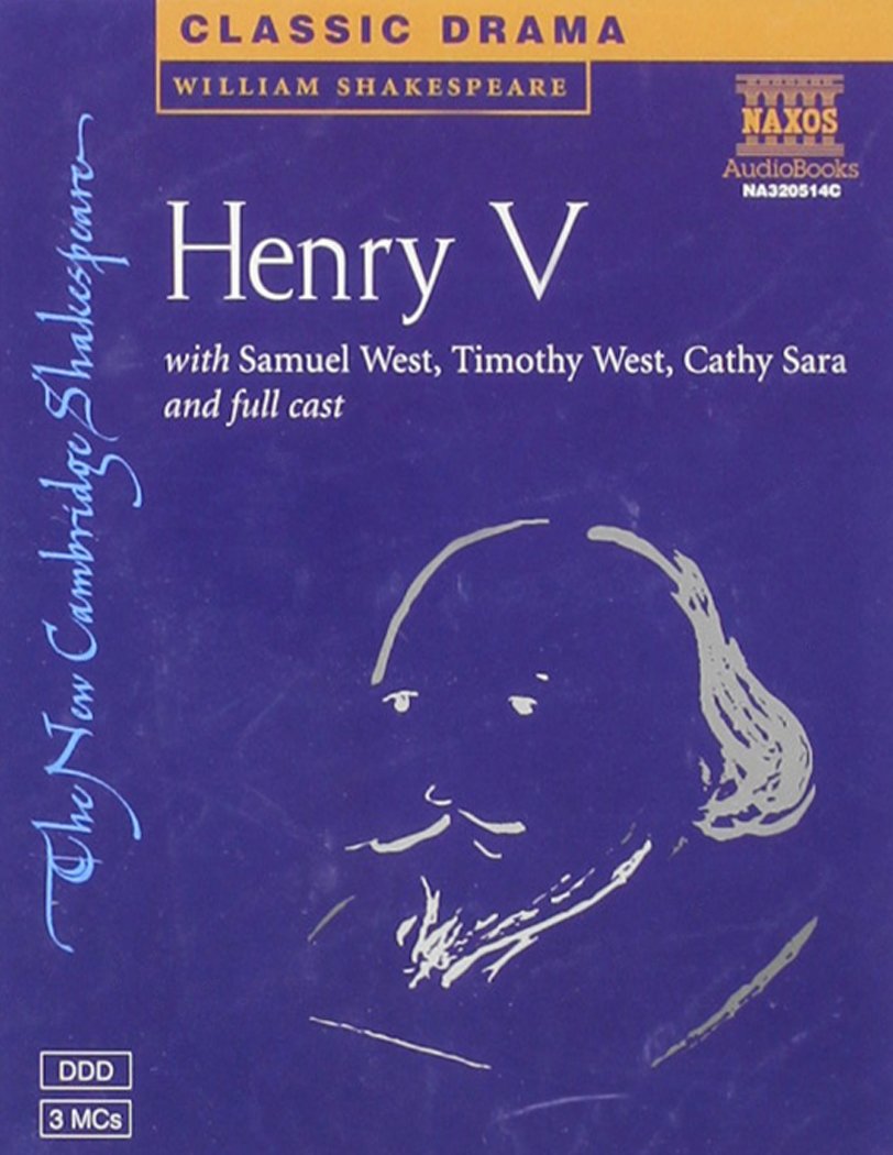 King Henry V Set of 3 Audio Cassettes (New Cambridge Shakespeare Audio),New