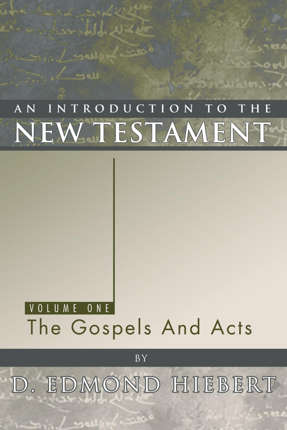 An Introduction To The New Testament, Volume 1: The Gospels And Acts,Used