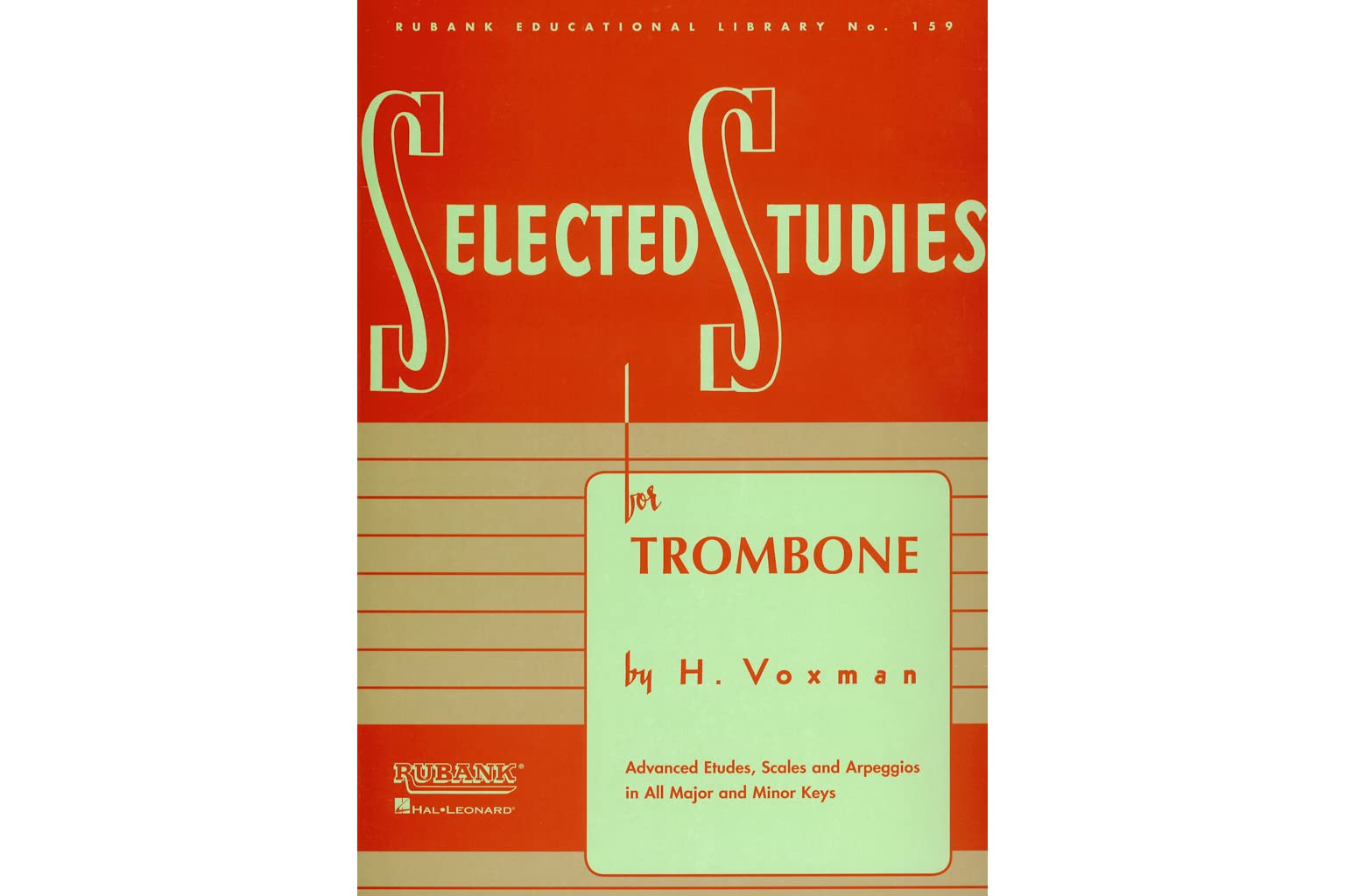 Selected Studies: for Trombone (Rubank Educational Library),Used