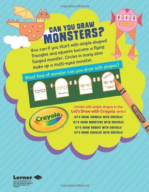 Let's Draw Monsters with Crayola  ! (Let's Draw with Crayola  !),Used