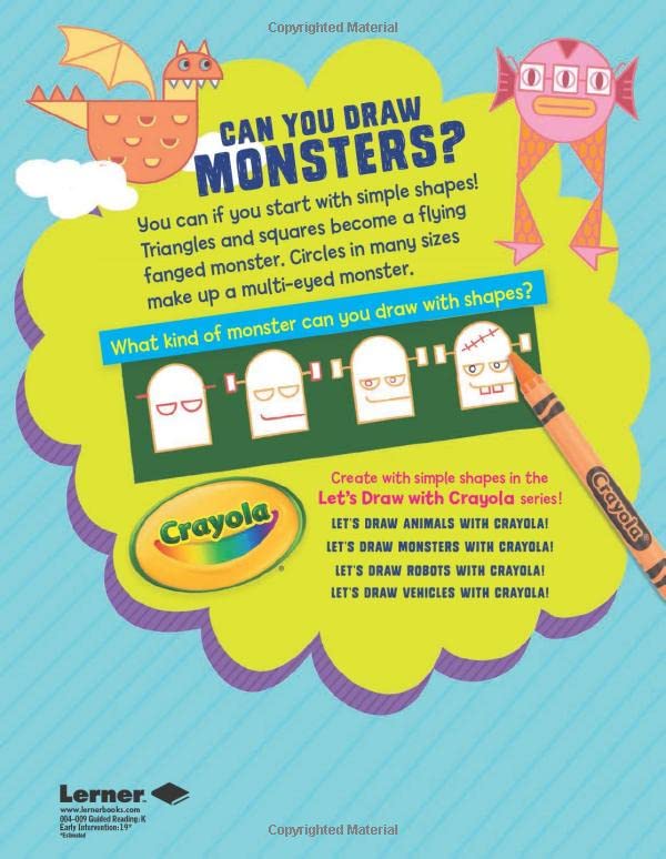 Let's Draw Monsters with Crayola  ! (Let's Draw with Crayola  !),Used