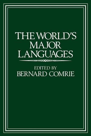 The World's Major Languages,New