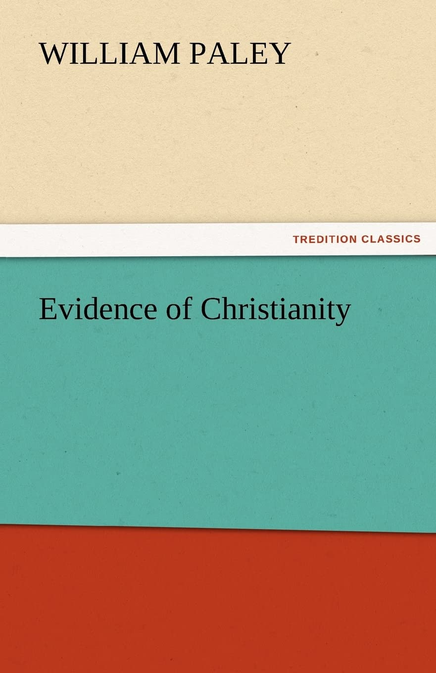 Evidence of Christianity,Used