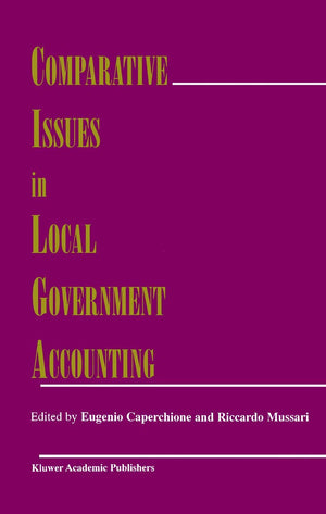 Comparative Issues in Local Government Accounting,Used