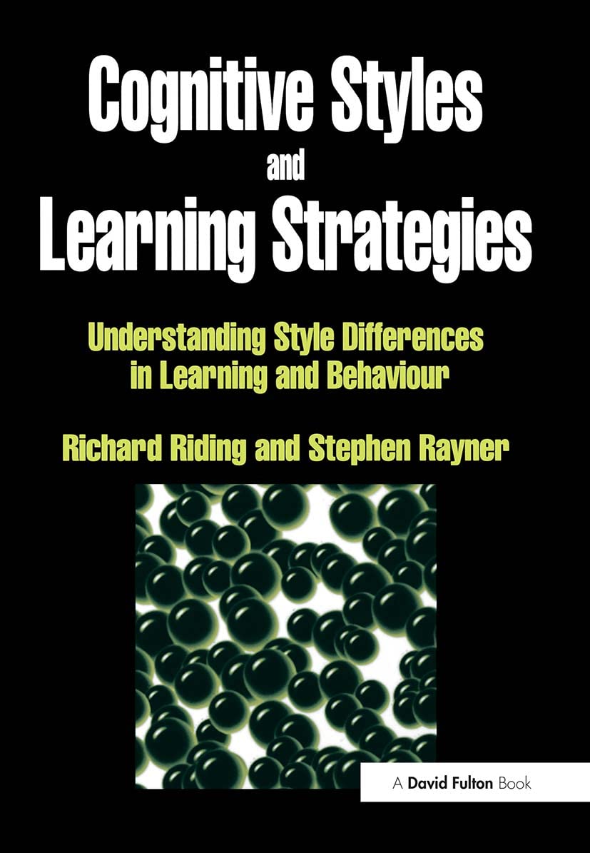 Cognitive Styles and Learning Strategies,Used
