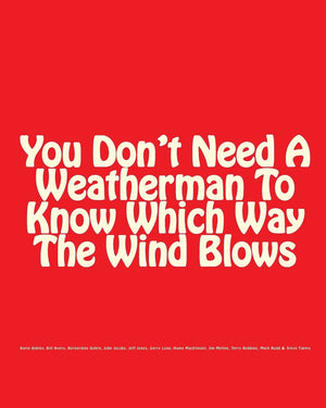 You Don'T Need A Weatherman To Know Which Way The Wind Blows,Used