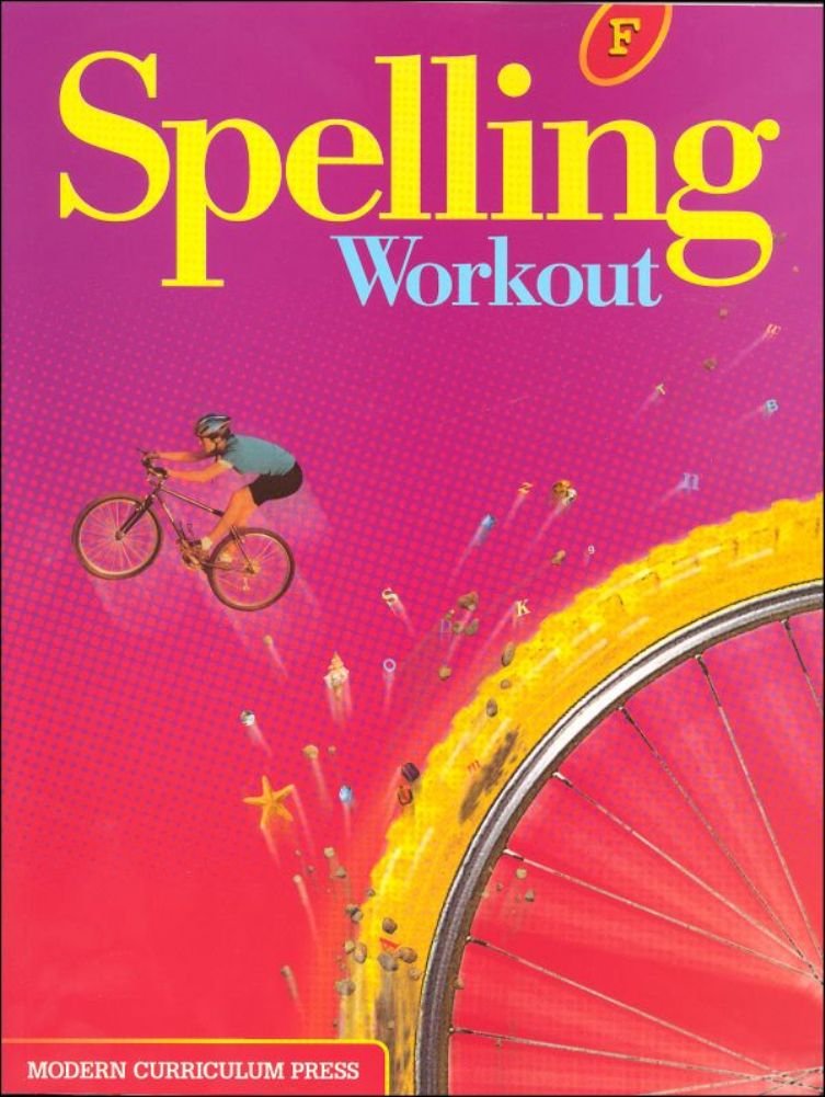 SPELLING WORKOUT HOMESCHOOL BUNDLE LEVEL F COPYRIGHT 2002,Used
