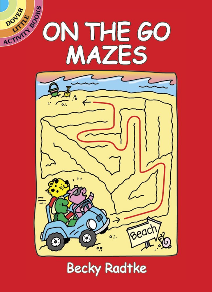 On the Go Mazes (Dover Little Activity Books: Puzzles),Used