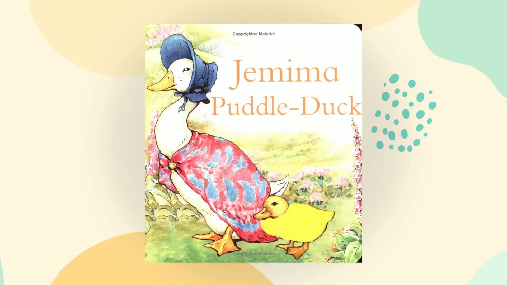 Jemima PuddleDuck (Peter Rabbit),Used