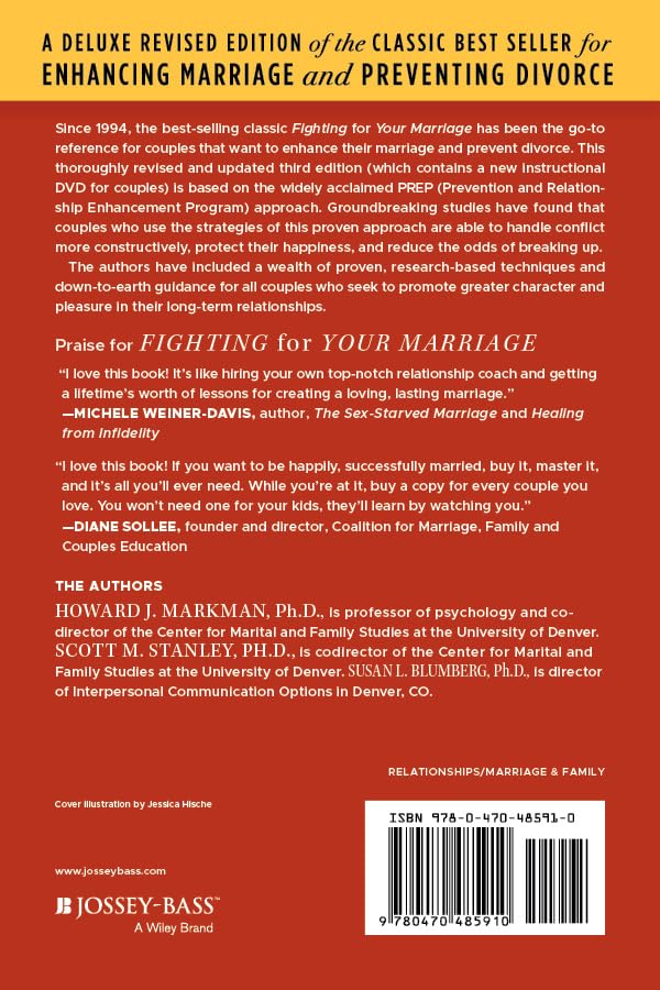 Fighting For Your Marriage: A Deluxe Revised Edition Of The Classic Bestseller For Enhancing Marriage And Preventing Divorce,New