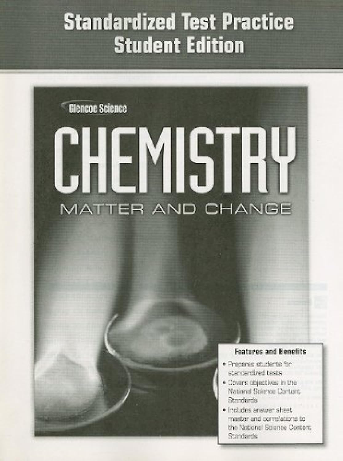 Chemistry: Matter & Change, Standardized Test Practice Workbook, Student Edition (GLENCOE CHEMISTRY),New