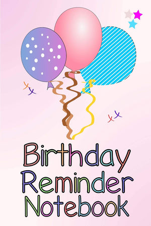 Birthday Reminder Notebook: Month by month diary for recording birthdays and anniversaries,Used