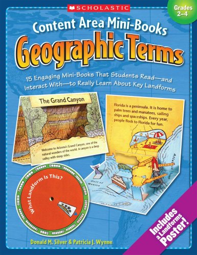 Content Area Minibooks: Geographic Terms: 15 Engaging Minibooks That Students Readand Interact Withto Really Learn About Key-new