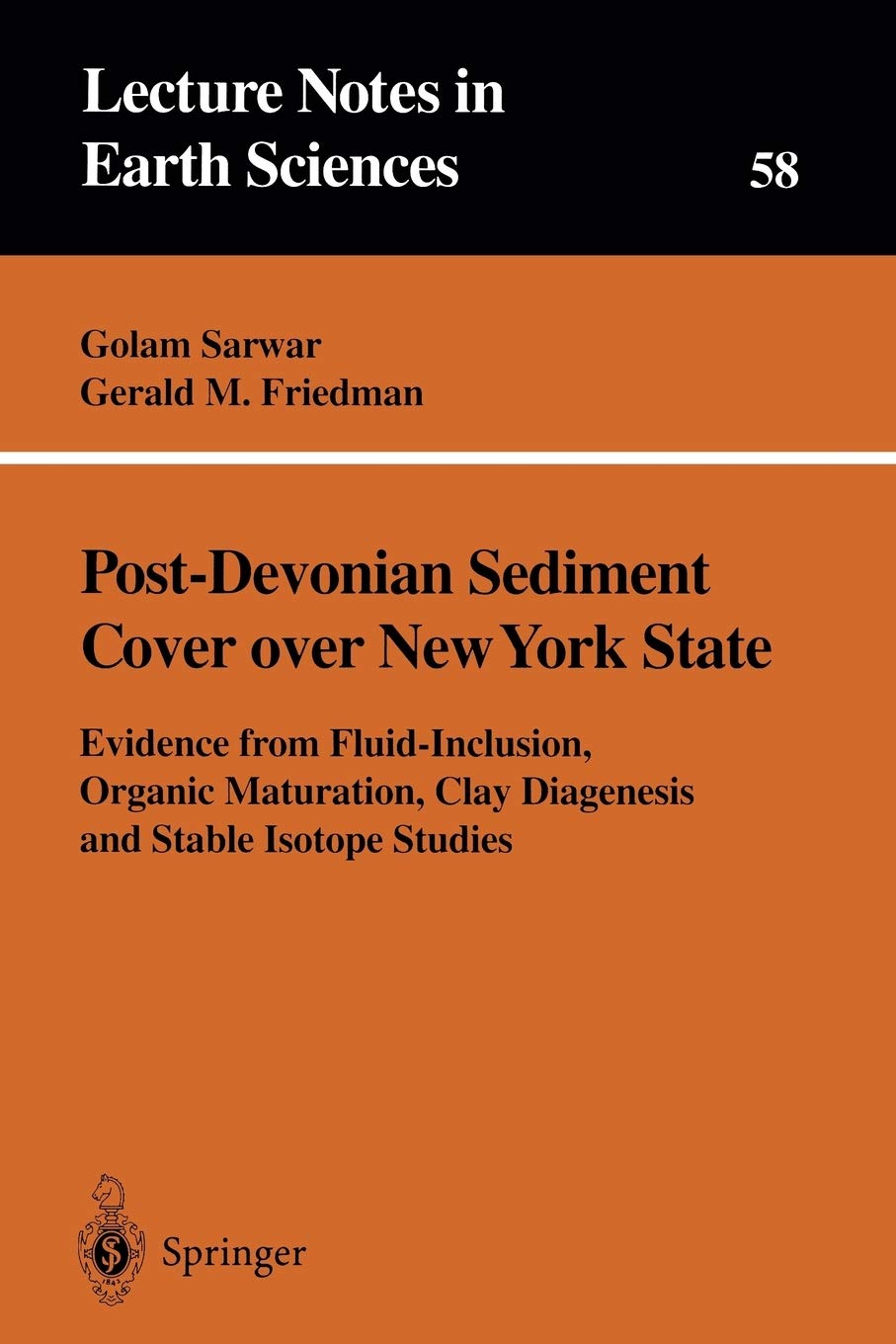 PostDevonian Sediment Cover over New York State: Evidence from FluidInclusion, Organic Maturation, Clay Diagenesis and Stable ,Used