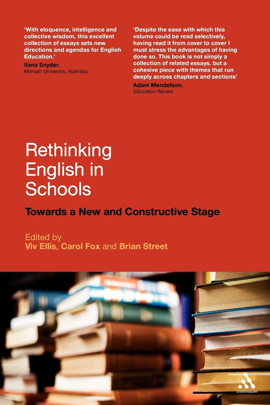 Rethinking English In Schools: Towards A New And Constructive Stage,Used