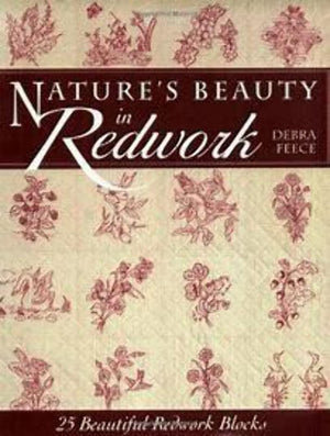 Nature's Beauty in Redwork,New