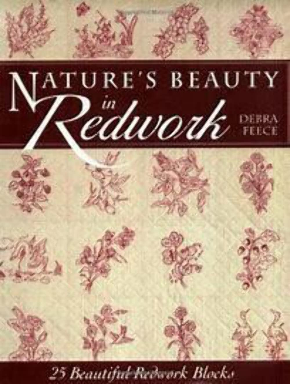 Nature's Beauty in Redwork,Used