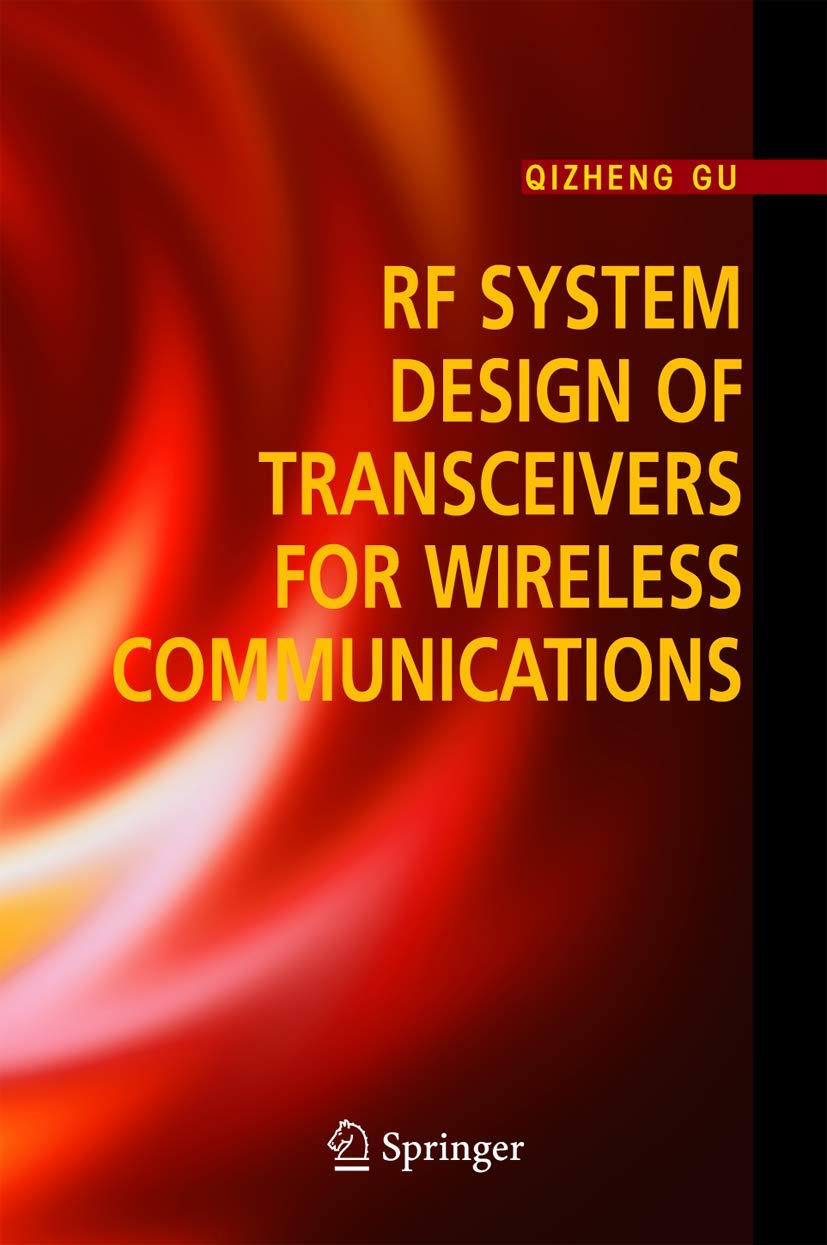 RF System Design of Transceivers for Wireless Communications,Used