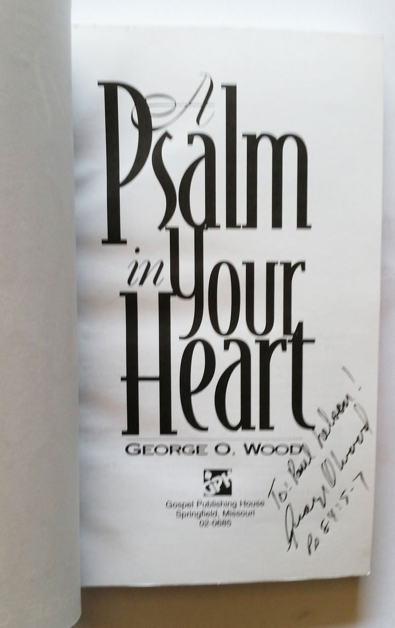 A Psalm in Your Heart, Volume 1: Psalms 175,New