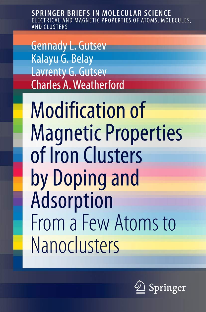 Modification of Magnetic Properties of Iron Clusters by Doping and Adsorption: From a Few Atoms to Nanoclusters (SpringerBriefs ,Used