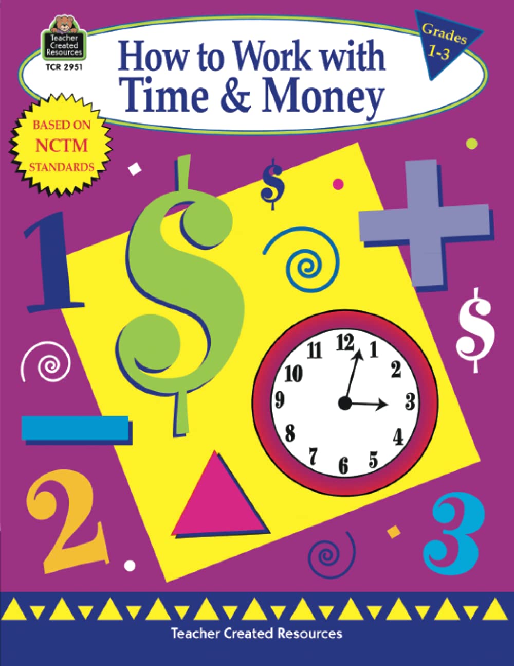 How to Work with Time and Money, Grades 13 (Math How To...),Used