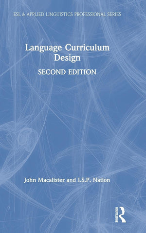 Language Curriculum Design (ESL & Applied Linguistics Professional Series),Used