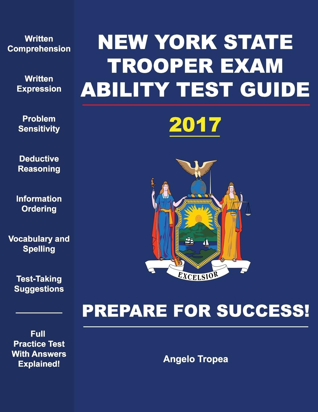 New York State Trooper Exam Ability Test Guide,Used