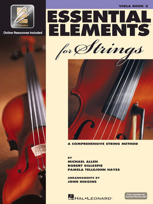 Essential Elements For Strings  Viola Book 2 With Eei (Book/Online Audio),New