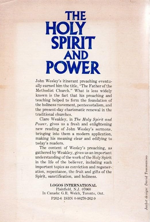 The Holy Spirit and Power