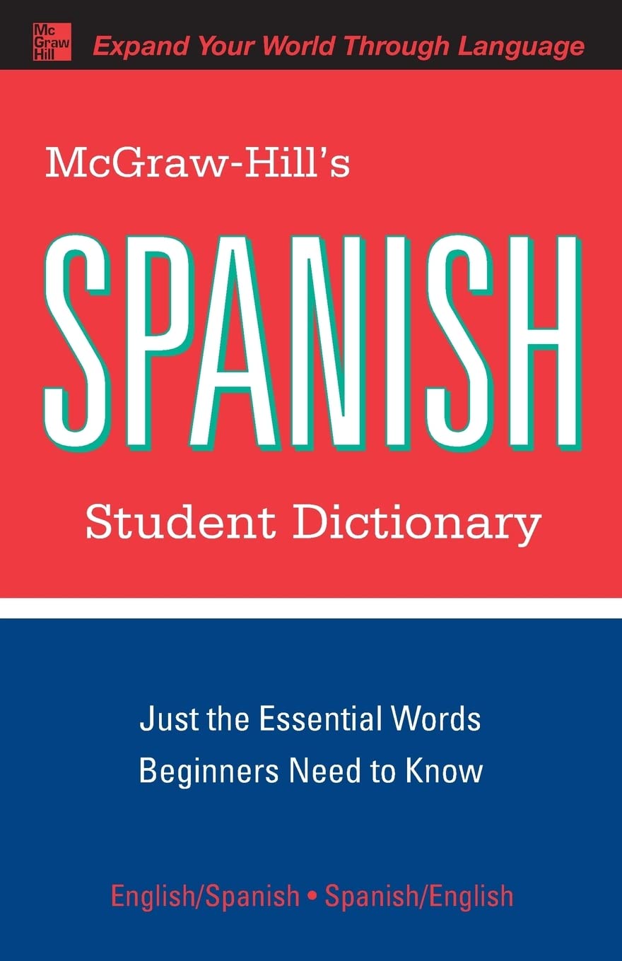 McGrawHill's Spanish Student Dictionary (McGrawHill Dictionary Series),Used