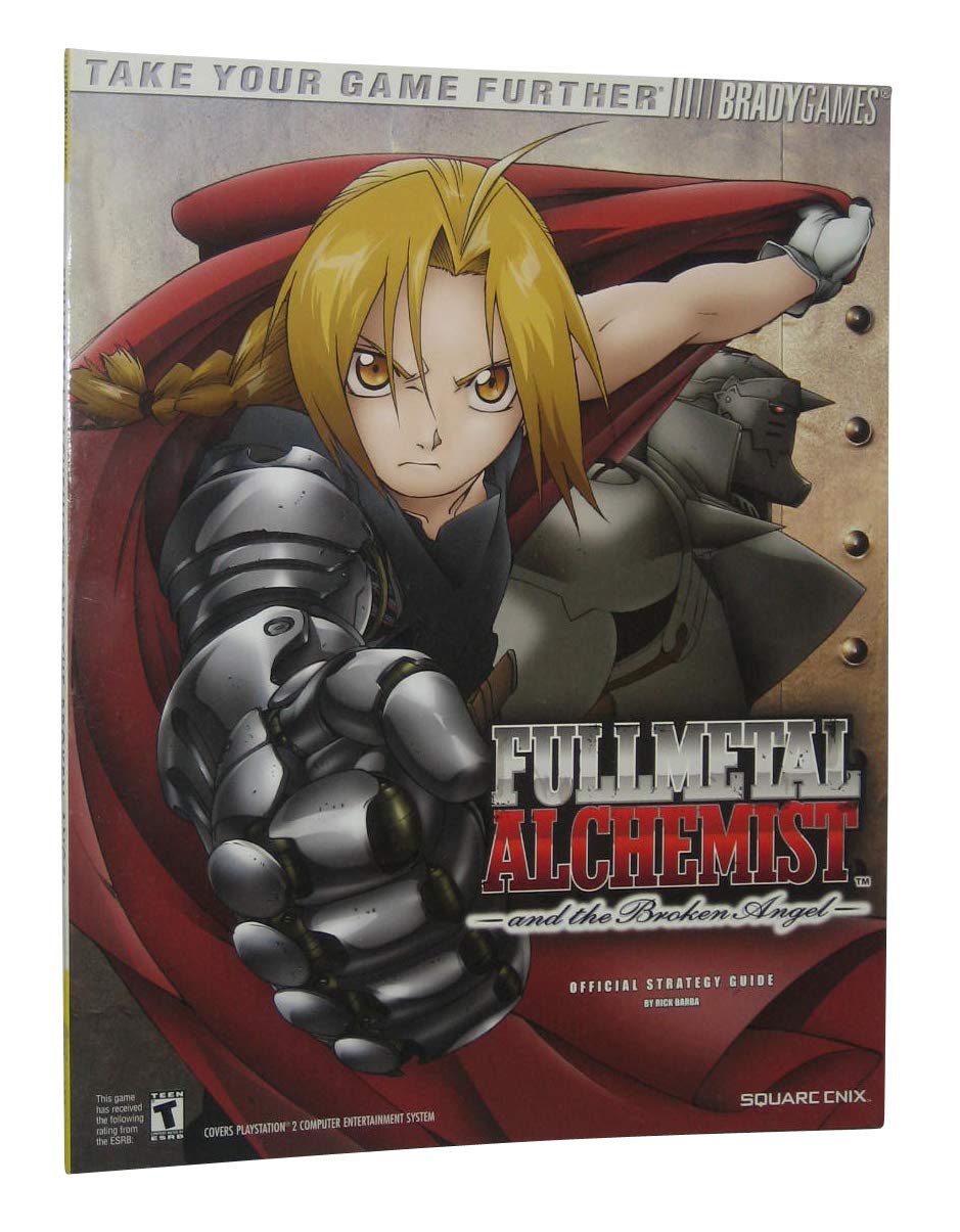 Fullmetal Alchemist(Tm) And The Broken Angel Official Strategy Guide,Used