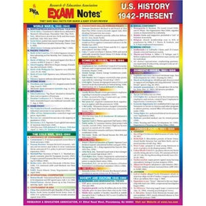 EXAMNotes for U.S. History 1942 to Present (EXAMNotes),Used