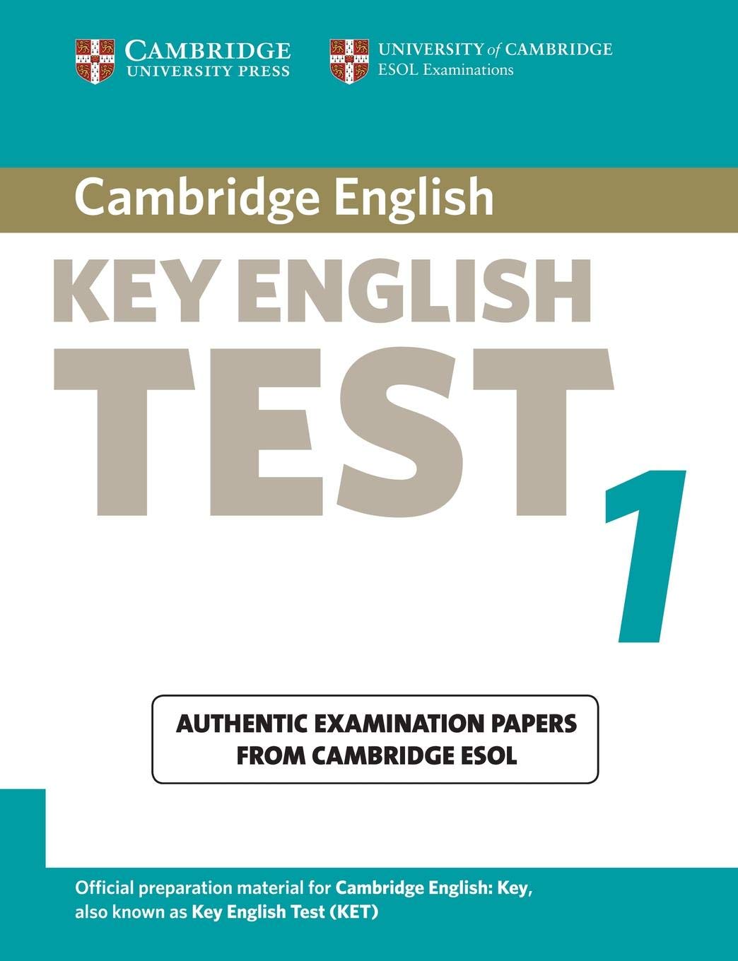 Cambridge Key English Test 1 Student's Book with Answers: Examination Papers from the University of Cambridge ESOL Examinations ,Used