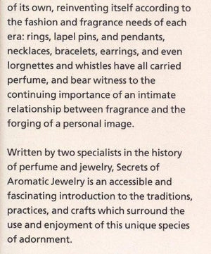 Secrets of Aromatic Jewelry,Used