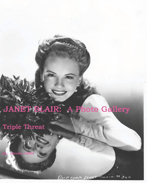 Janet Blair: A Photo Gallery: Triple Threat,Used