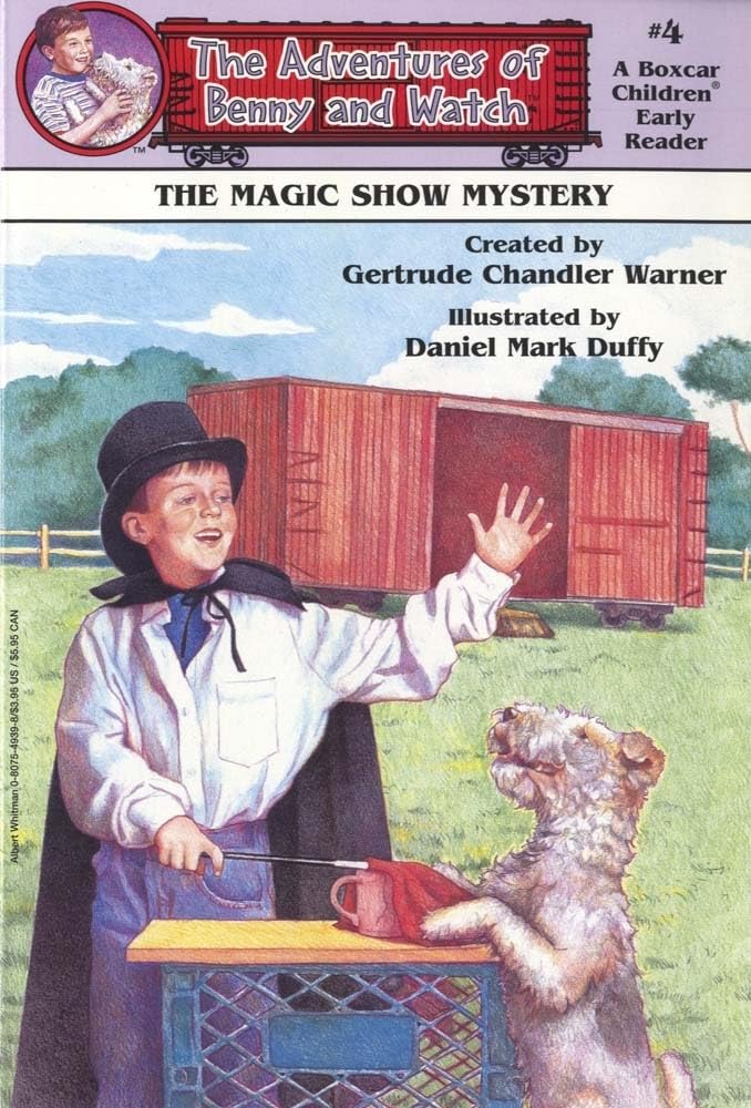 The Magic Show Mystery (Boxcar Children Early Reader #4) (The Adventures of Benny & Watch),Used