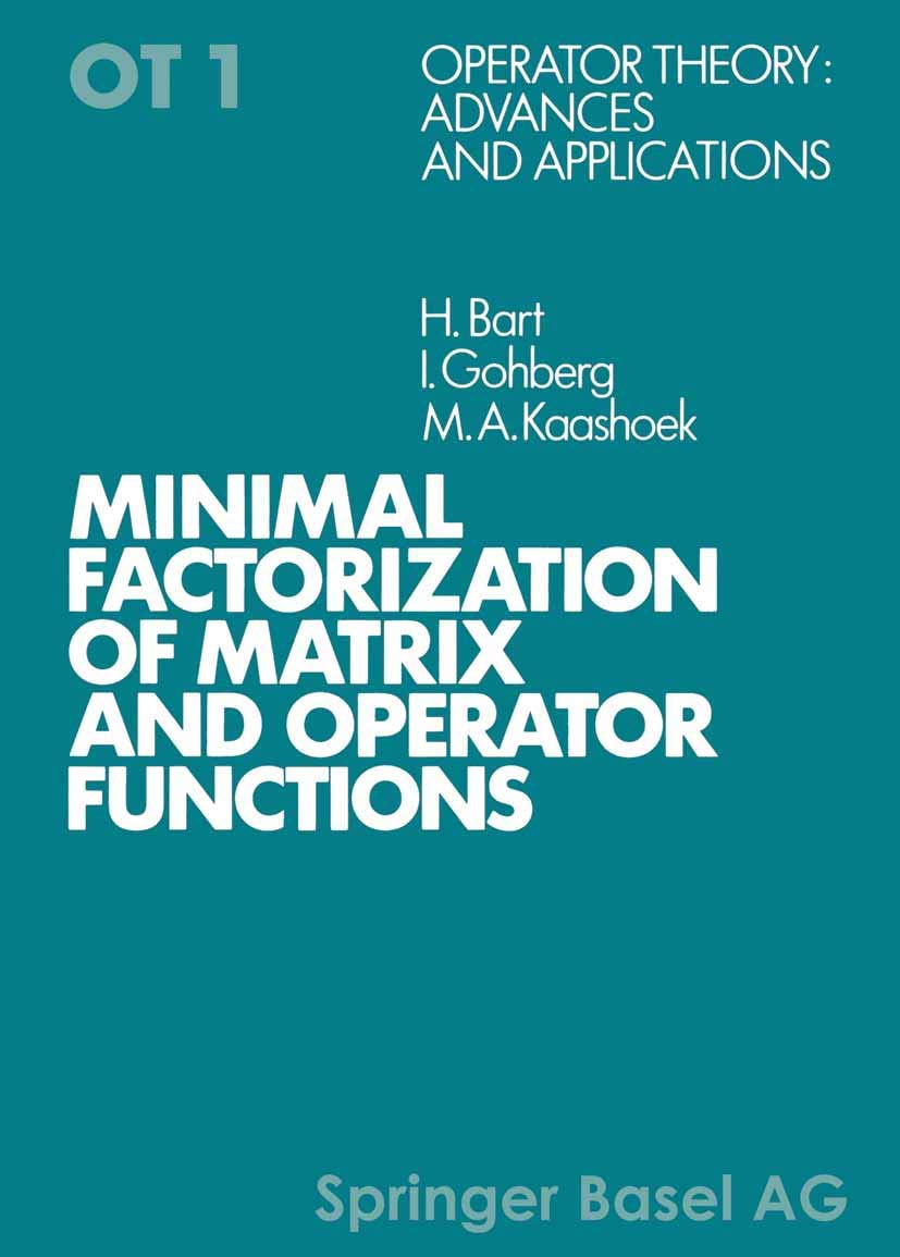 Minimal Factorization of Matrix and Operator Functions (Operator Theory: Advances and Applications),Used