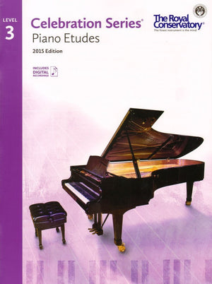 C5S03  Royal Conservatory Celebration Series  Piano Etudes Level 3 Book 2015 Edition,Used
