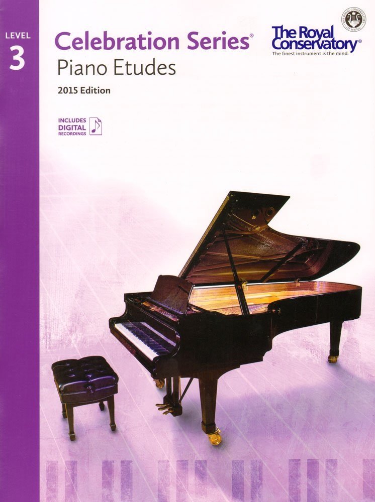 C5S03  Royal Conservatory Celebration Series  Piano Etudes Level 3 Book 2015 Edition,Used