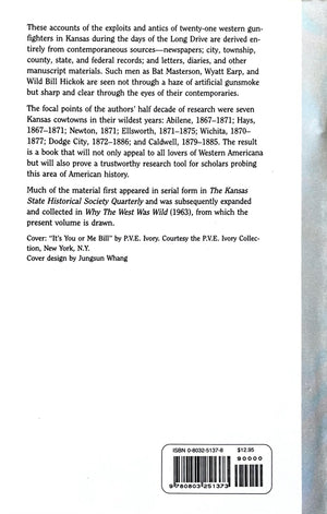 Great Gunfighters of the Kansas Cowtowns 18671886,Used