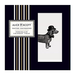 Alice Scott Square Porcelain Tray