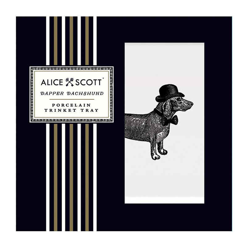 Alice Scott Square Porcelain Tray