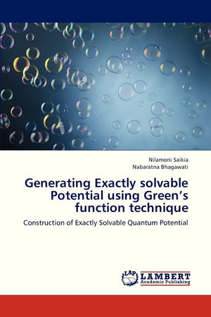 Generating Exactly solvable Potential using Greens function technique: Construction of Exactly Solvable Quantum Potential,Used
