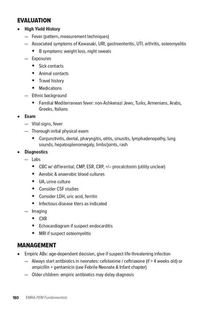 EMRA PEM Fundamentals: The Essential Handbook for Pediatric Emergencies,Used